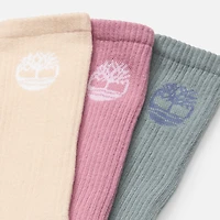 Women's Bowden 3-Pack Full Cushion Crew Sock