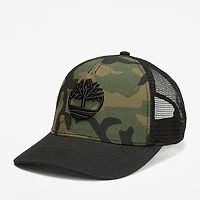 Camo Print Trucker Cap