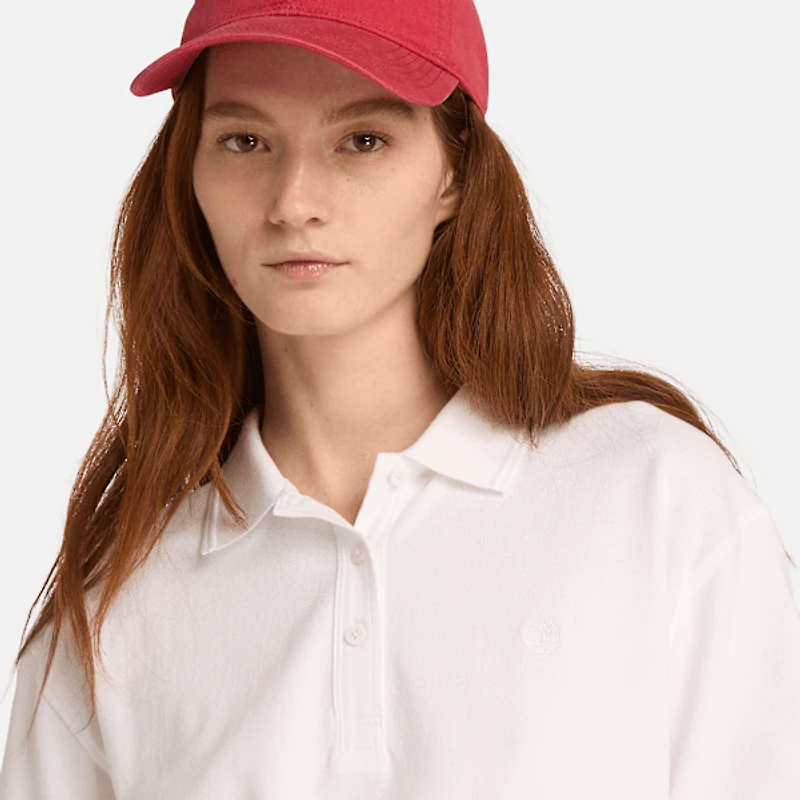 Women's Short-Sleeve Pique Polo