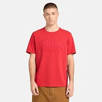 Men's Washed Embroidered Logo T-Shirt