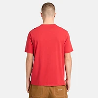 Men's Washed Embroidered Logo T-Shirt
