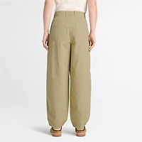 Women's Utility Cotton Linen Pant