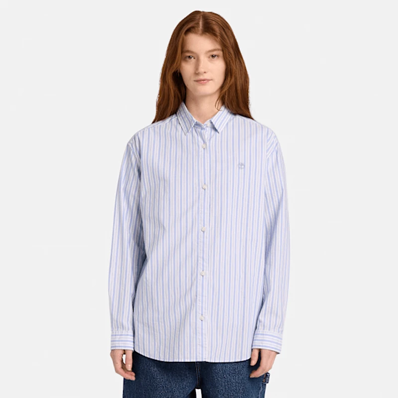 Women's Multi-Stripe Long-Sleeve Shirt