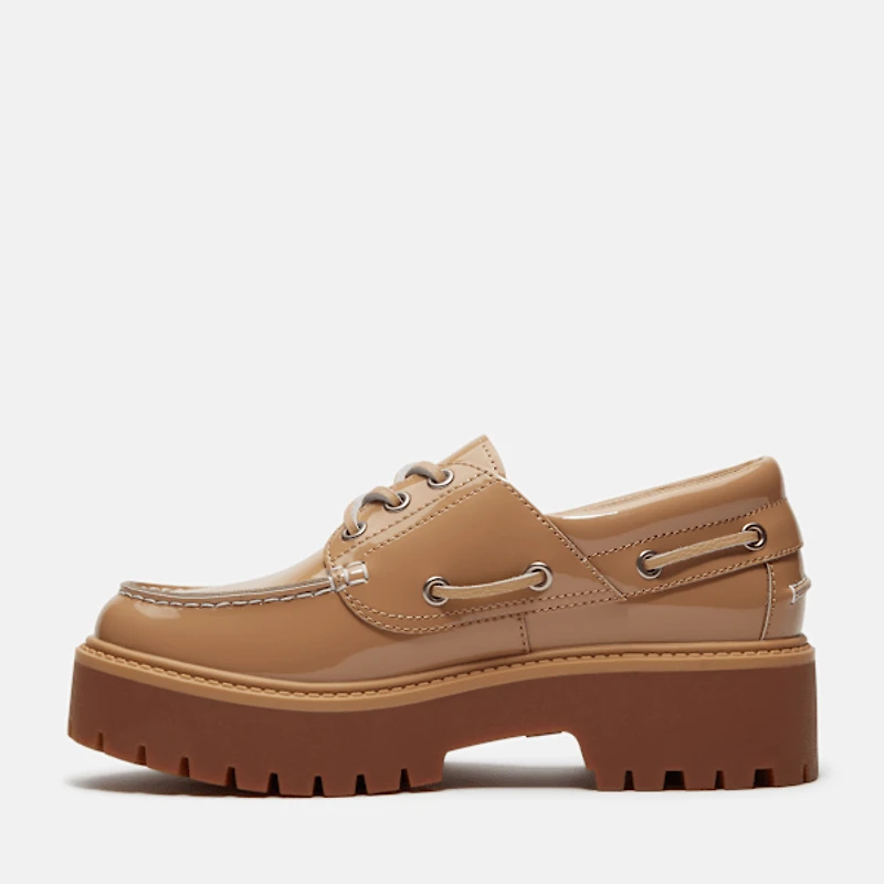 Women's Stone Street Platform Boat Shoe