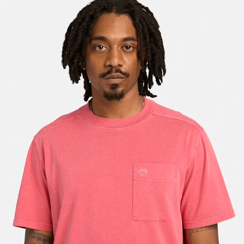 Men's Merrymack River Garment Dyed Chest Pocket T-Shirt