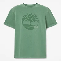 Men's Garment Dyed Logo Graphic T-Shirt