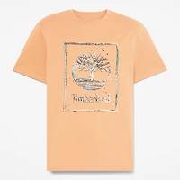 Men's Water Graphic Logo Short-Sleeve T-Shirt