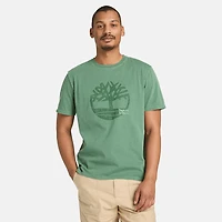 Men's Garment Dyed Logo Graphic T-Shirt