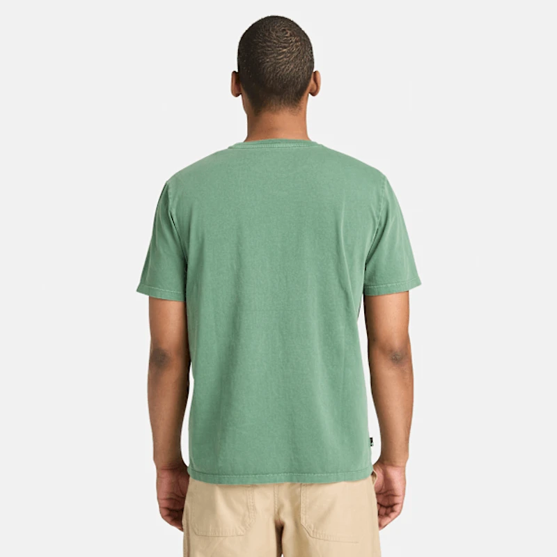 Men's Garment Dyed Logo Graphic T-Shirt