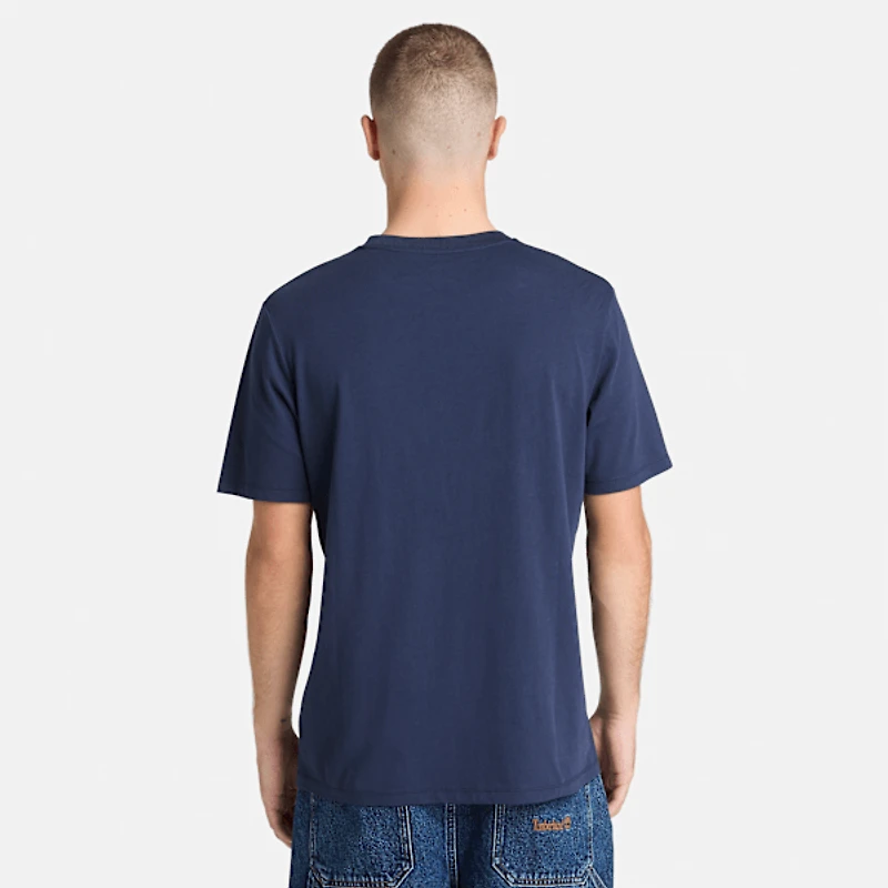 Men's Tree Logo Lake House Graphic T-Shirt