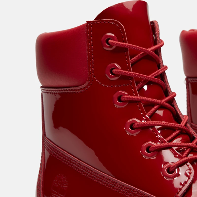 Women's Patent Leather Premium 6-Inch Waterproof Boot