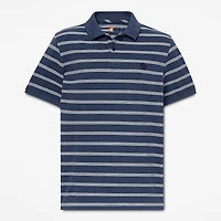Men's Millers River Striped Short-Sleeve Polo