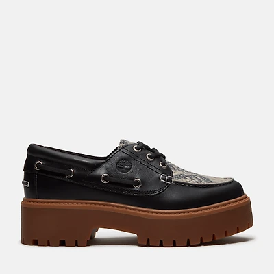 Women's Stone Street Platform Boat Shoe
