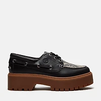Women's Stone Street Platform Boat Shoe