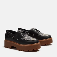 Women's Stone Street Platform Boat Shoe
