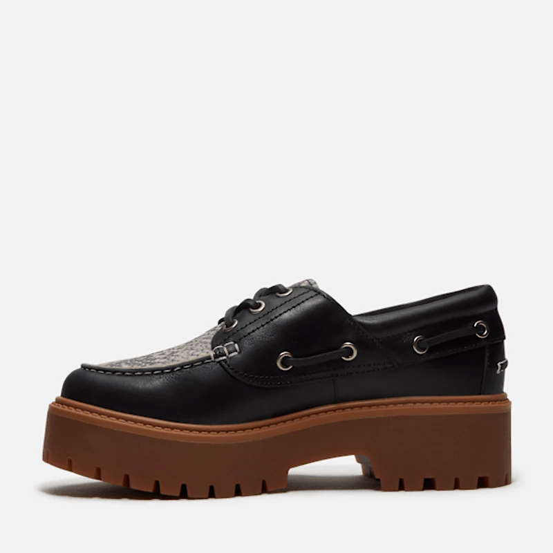 Women's Stone Street Platform Boat Shoe