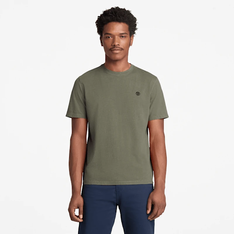 Men's Dunstan River Garment Dyed Short-Sleeve T-Shirt