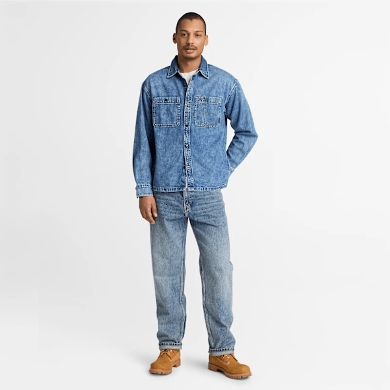 Men's Denim Pocket Shirt