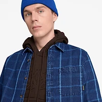 Men's Indigo Check Regular Shirt