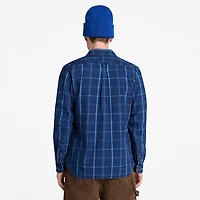 Men's Indigo Check Regular Shirt