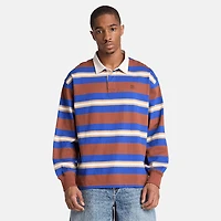Men's Long-Sleeve Rugby Polo