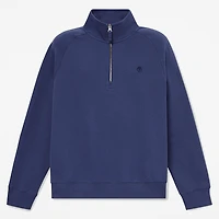 Men's Exeter River Embroidered Logo Quarter-Zip Sweatshirt