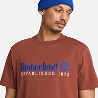 Men's Established 1973 Embroidered Short-Sleeve T-Shirt