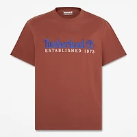 Men's Established 1973 Embroidered Short-Sleeve T-Shirt