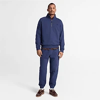 Men's Exeter River Embroidered Logo Quarter-Zip Sweatshirt