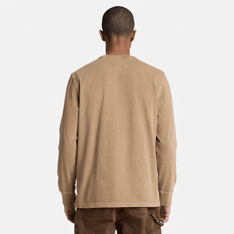 Men's South Cabot Garment Dye Long-Sleeve T-Shirt