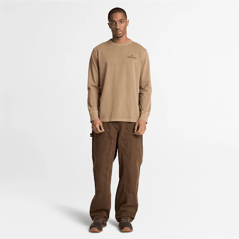 Men's South Cabot Garment Dye Long-Sleeve T-Shirt