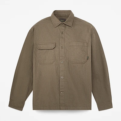 Men's Twill Overshirt