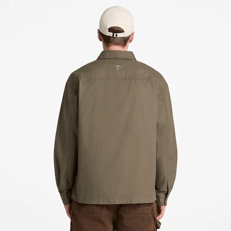 Men's Twill Overshirt
