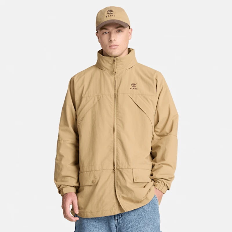 Timberland® x BEAMS Nylon Zip Up Convertible Jacket