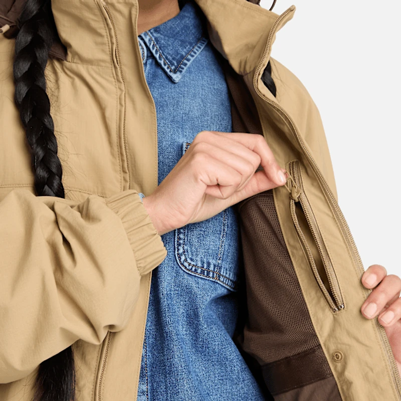 Timberland® x BEAMS Nylon Zip Up Convertible Jacket