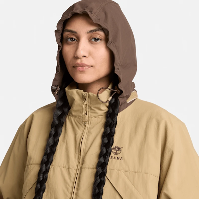 Timberland® x BEAMS Nylon Zip Up Convertible Jacket