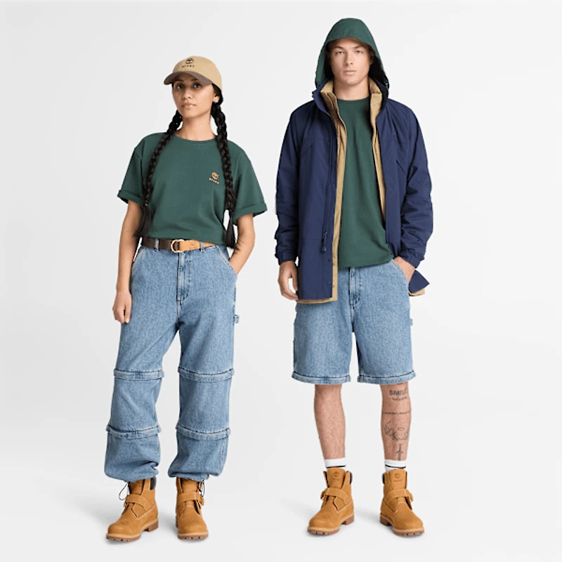 Timberland® x BEAMS Cotton Print T-Shirt