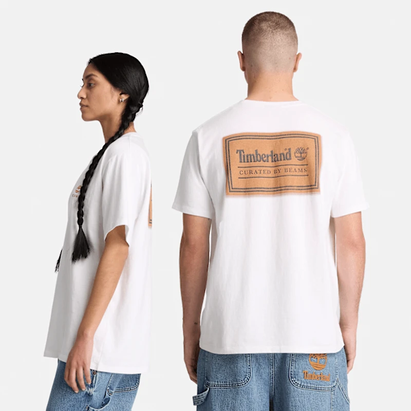 Timberland® x BEAMS Cotton Print T-Shirt