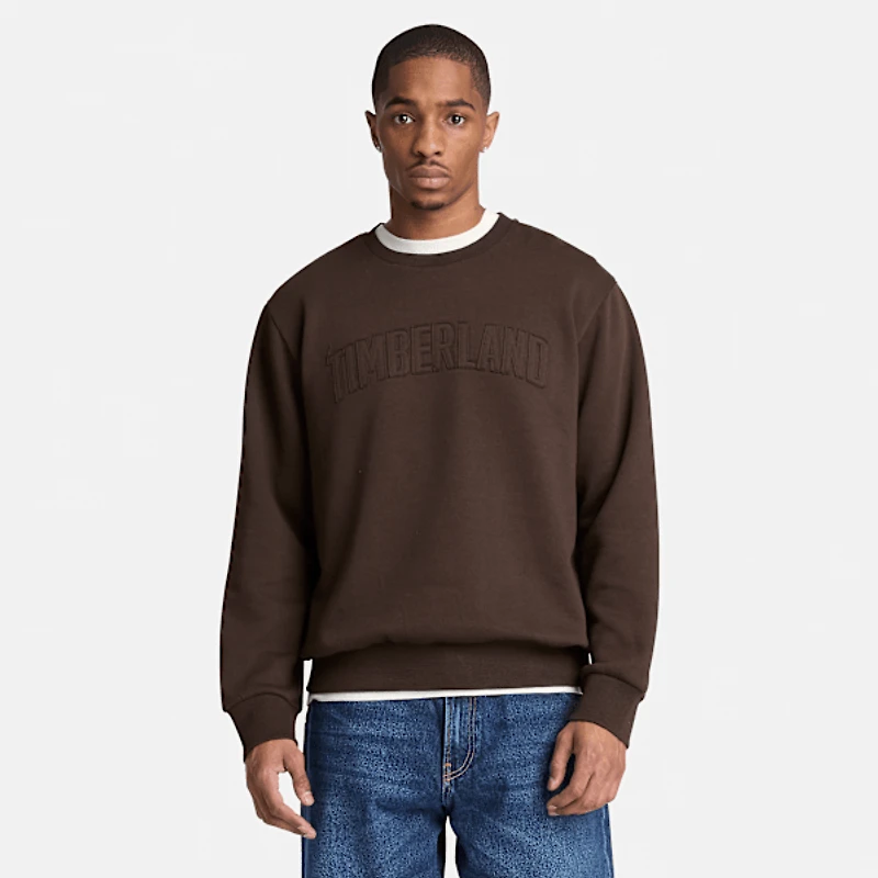 Men's Wareham Logo Patch Crew Sweatshirt