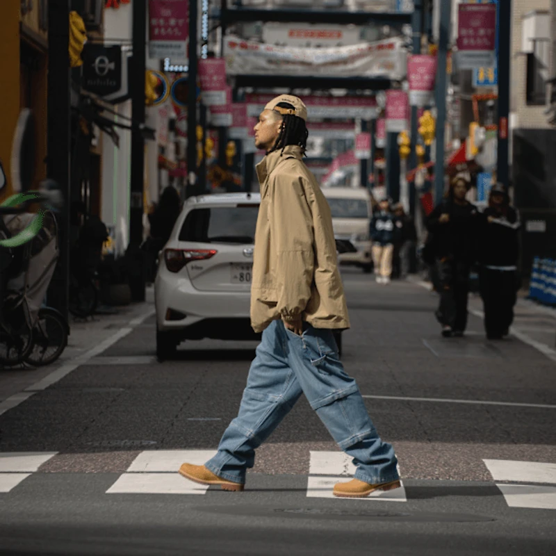 Timberland® x BEAMS Denim Carpenter Zip-Off Pant