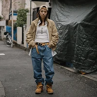 Timberland® x BEAMS Denim Carpenter Zip-Off Pant