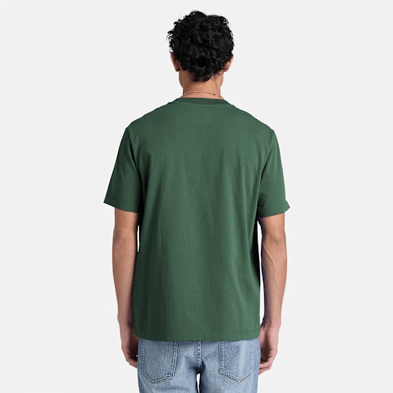 Men's Silicon Badge Short-Sleeve T-Shirt