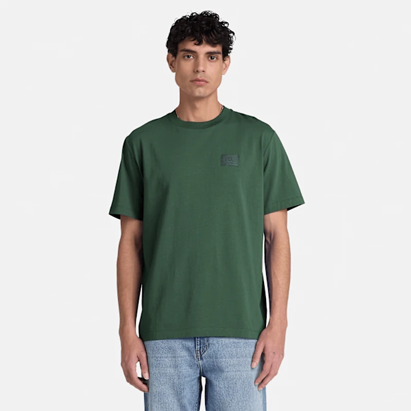 Men's Silicon Badge Short-Sleeve T-Shirt