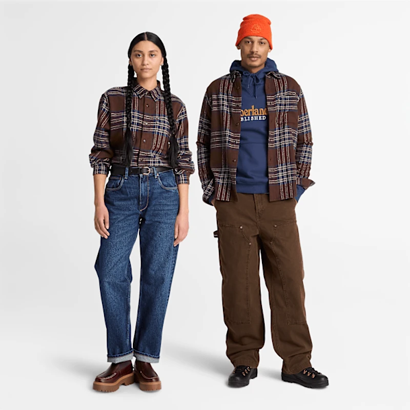 Indigo Check Regular Shirt