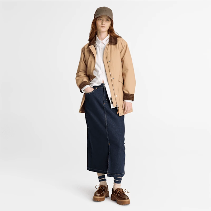 Women's Long Denim Skirt