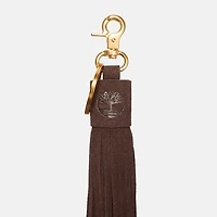 Tassel Bag Charm with Key-Ring