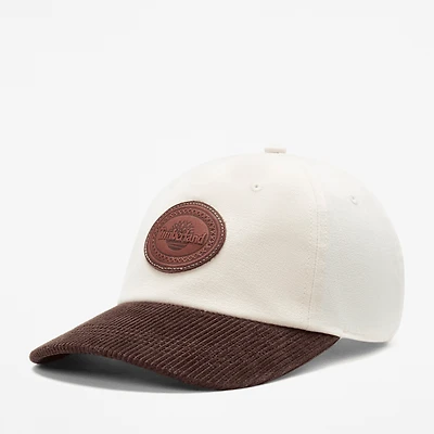 Men's Canvas and Cord Baseball Cap
