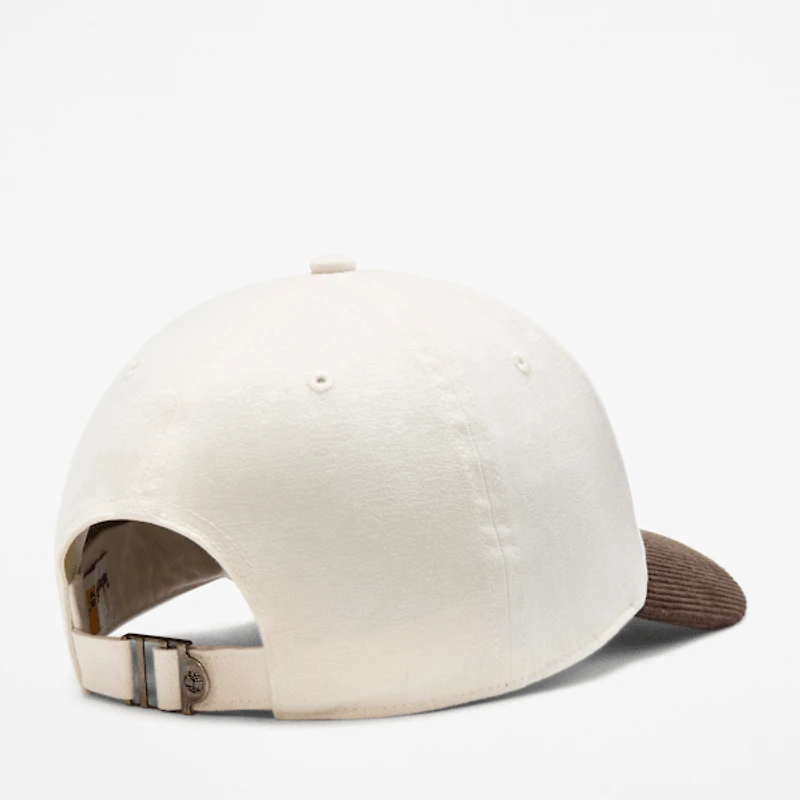 Men's Canvas and Cord Baseball Cap