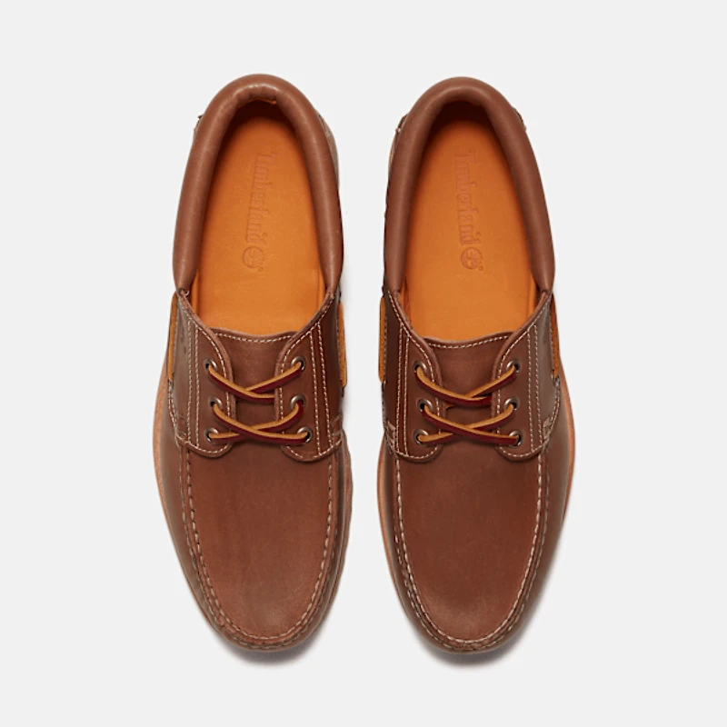 Men's Timberland® Authentic 3-Eye Lug Handsewn Boat Shoe