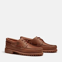 Men's Timberland® Authentic 3-Eye Lug Handsewn Boat Shoe